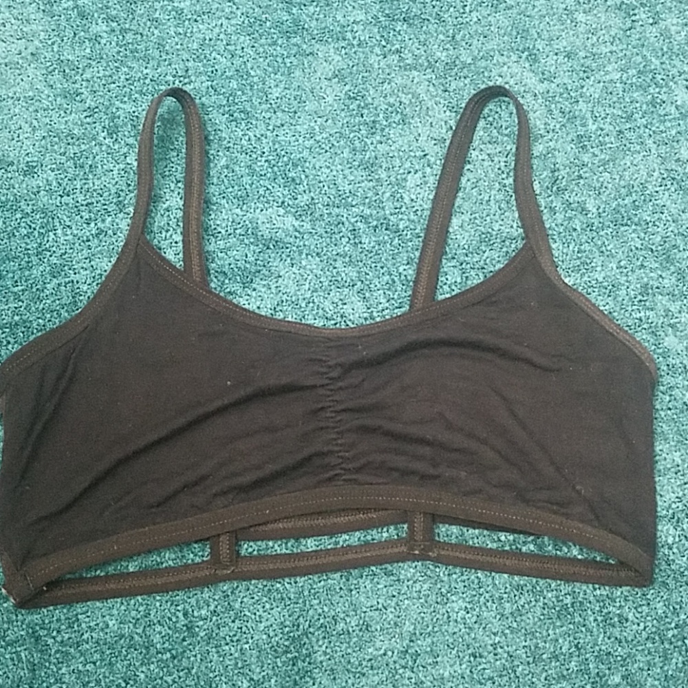 Black bralette